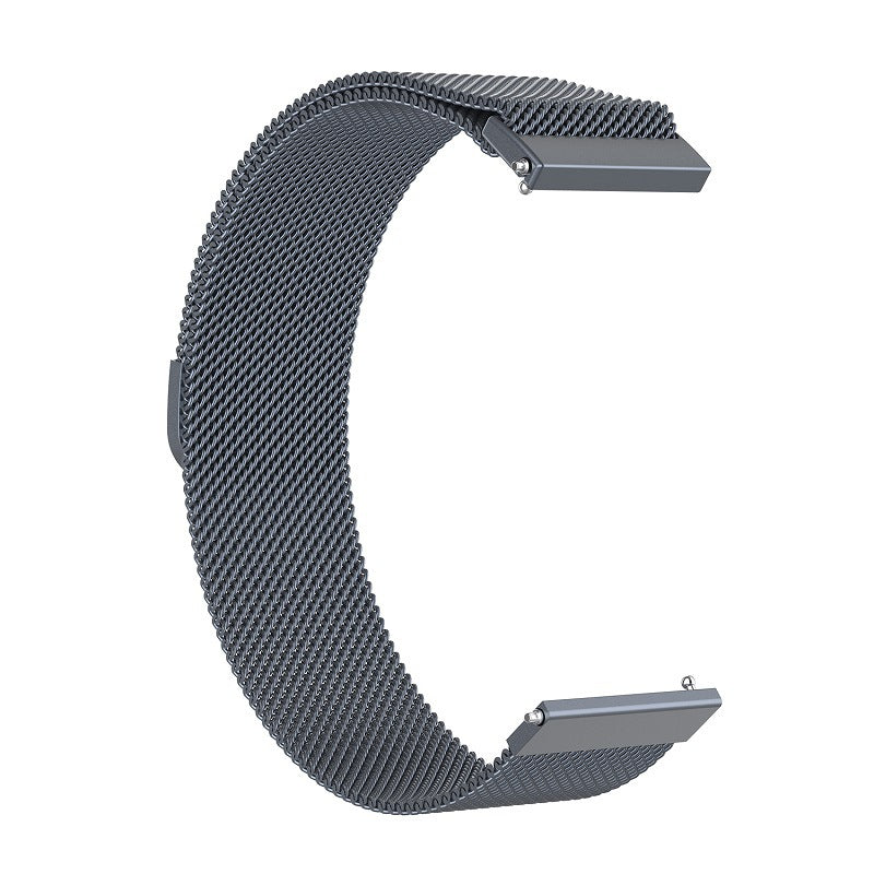 Techsuit W009 rem til Huawei Watch / Garmin Watch Series, 18mm, Blå