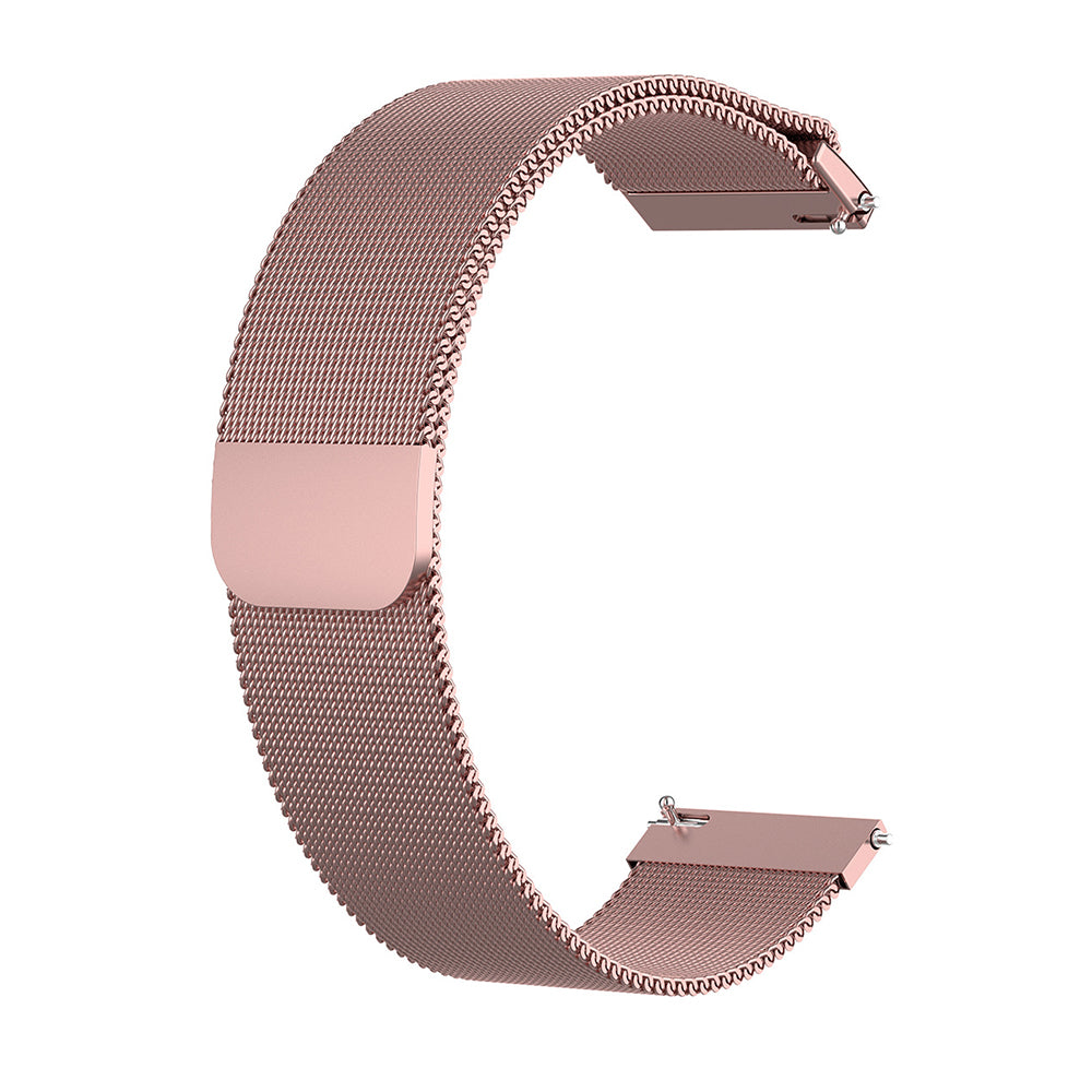 Techsuit W009 rem til Huawei Watch / Garmin Watch Series, 18mm, Pink