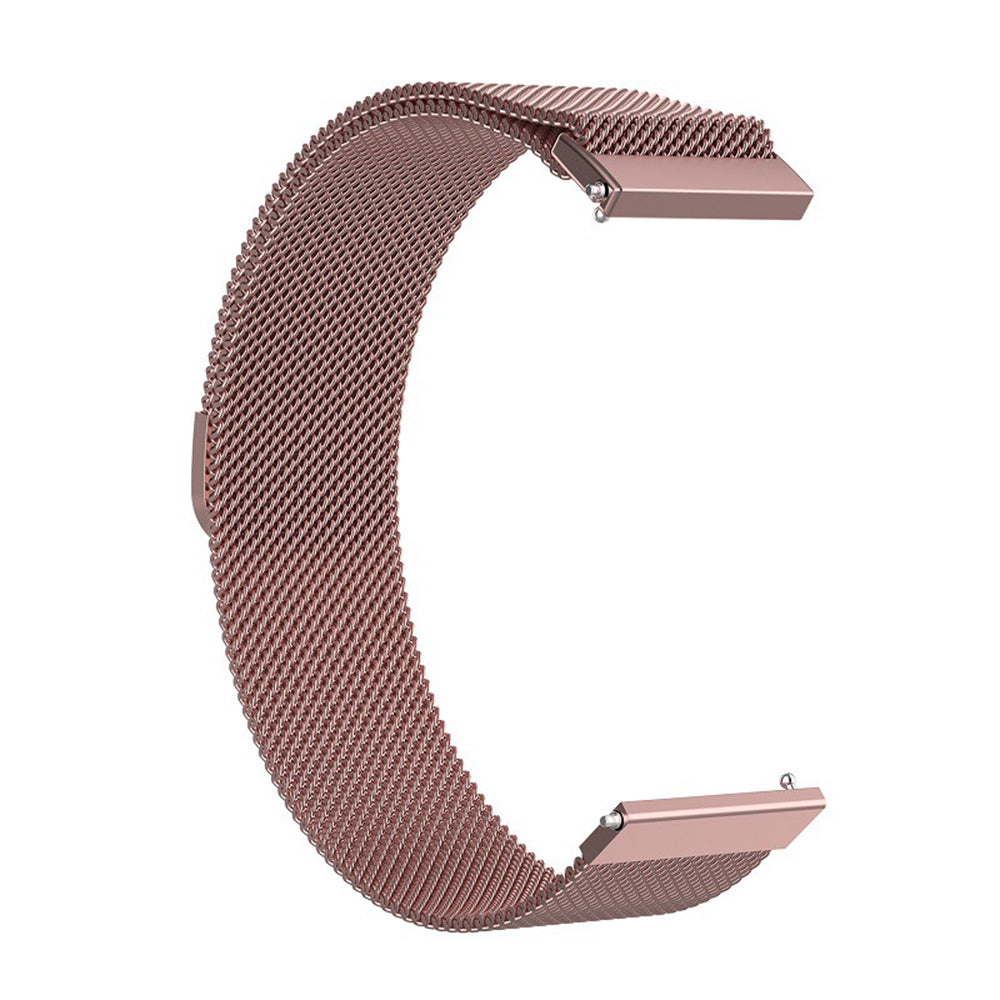 Techsuit W009 rem til Huawei Watch / Garmin Watch Series, 18mm, Pink