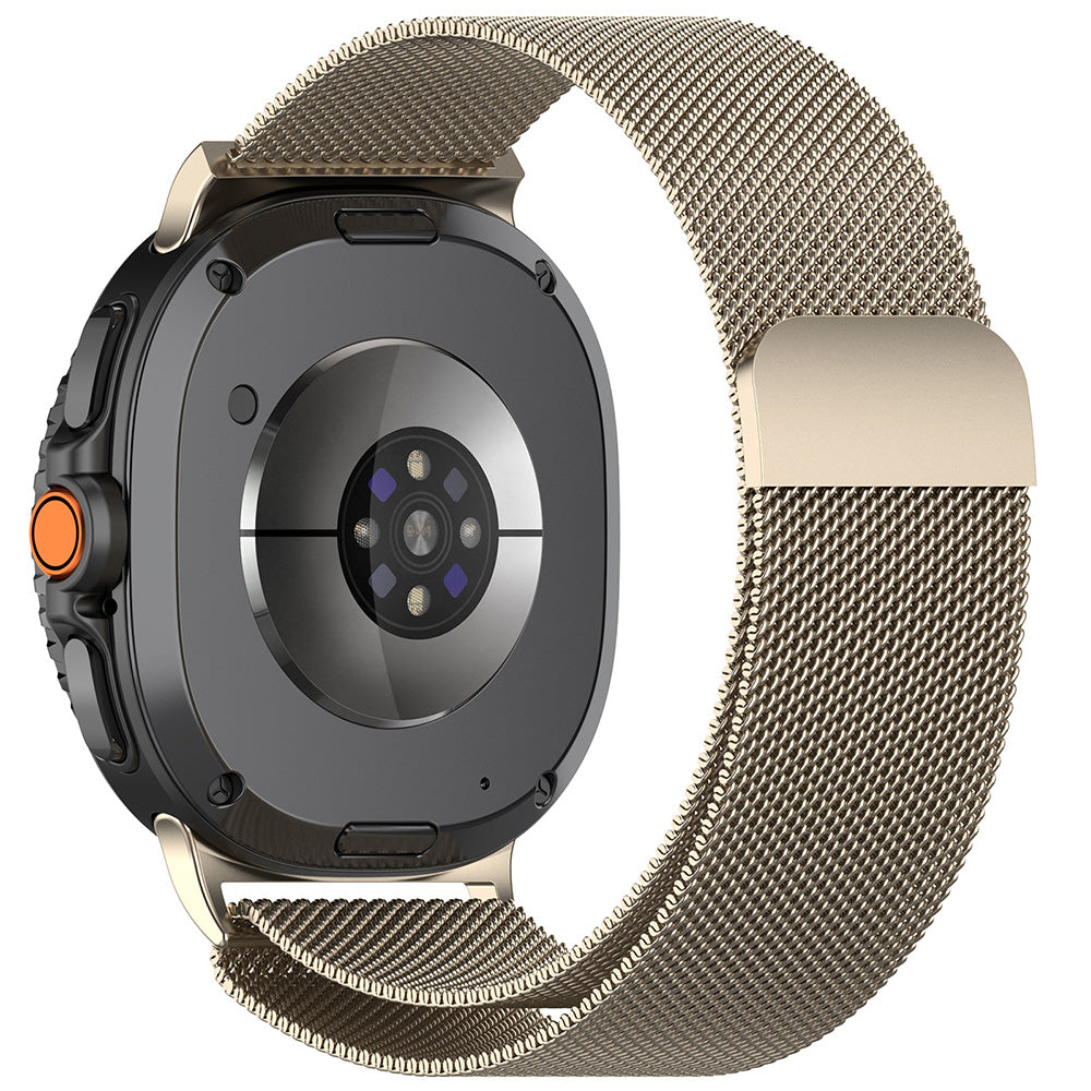 Techsuit W009 rem til Samsung Galaxy Watch 8 Classic / Watch8 44mm / Watch 8 40mm, Beige