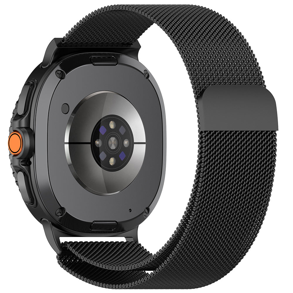 Techsuit W009 rem til Samsung Galaxy Watch8 / Watch8 Classic Series, Sort