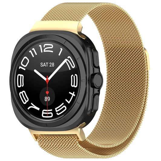 Techsuit W009 rem til Samsung Galaxy Watch Ultra, Guld