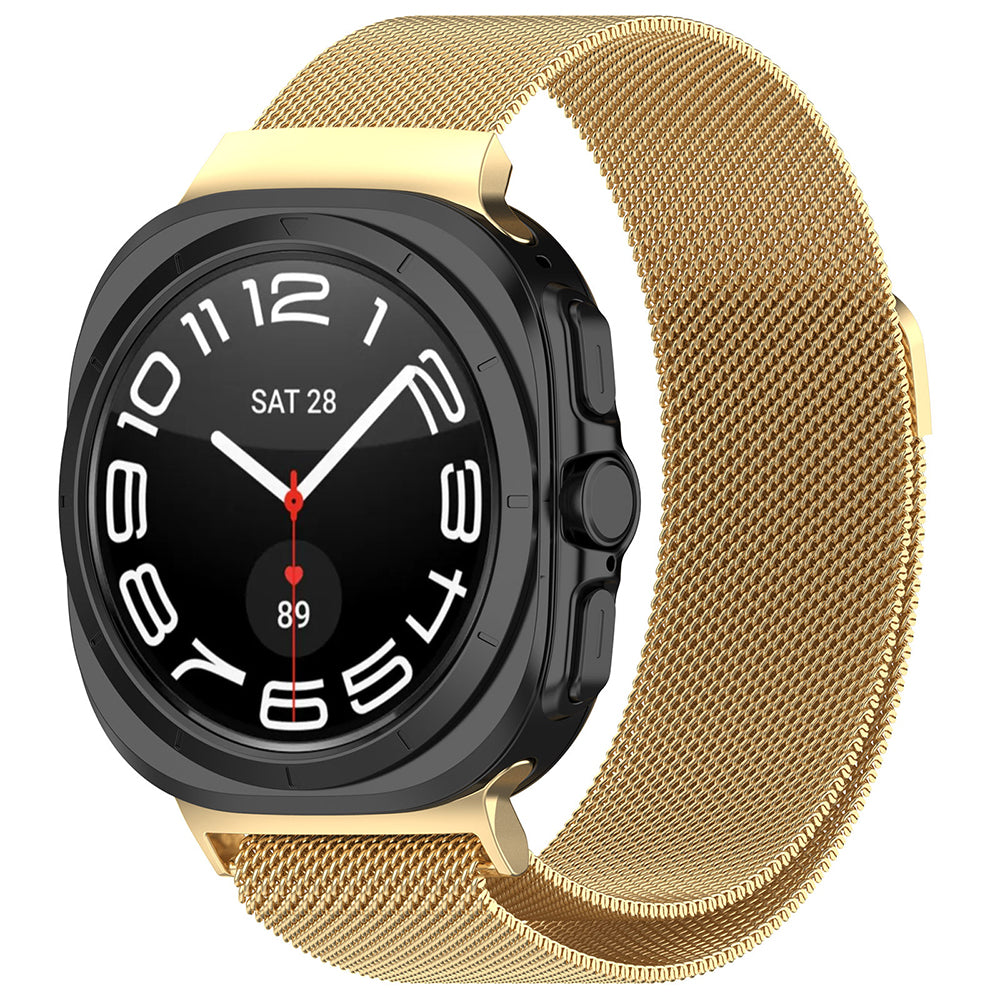 Techsuit W009 rem til Samsung Galaxy Watch Ultra, Guld