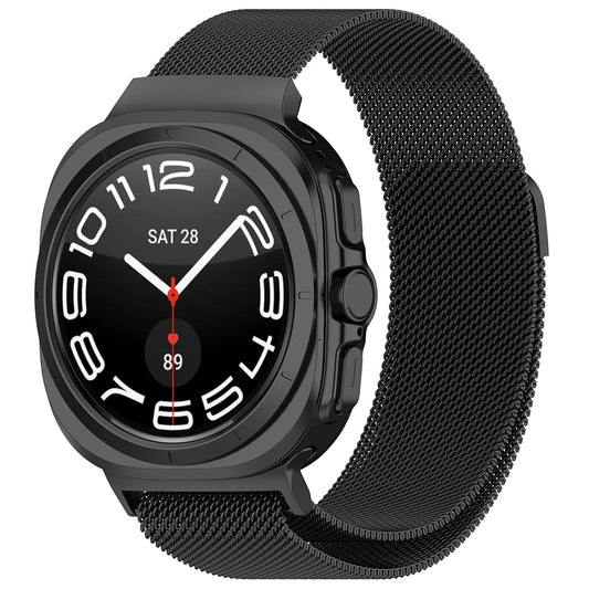 Techsuit W009 rem til Samsung Galaxy Watch Ultra, Sort