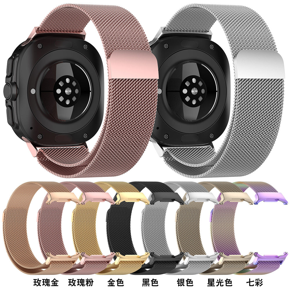 Techsuit W009 rem til Samsung Galaxy Watch Ultra, Rosa Guld
