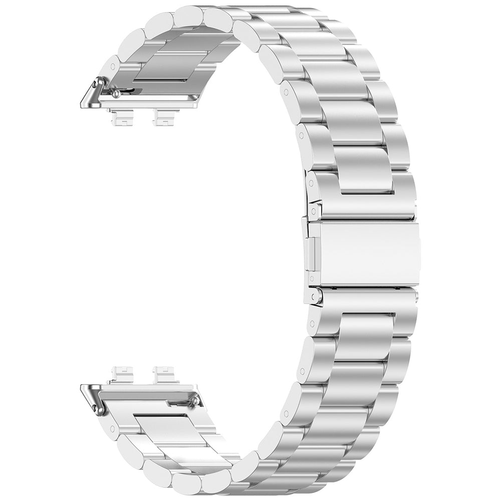 Techsuit W010 rem til Huawei Band 11 / 11 Pro, Sølvfarvet