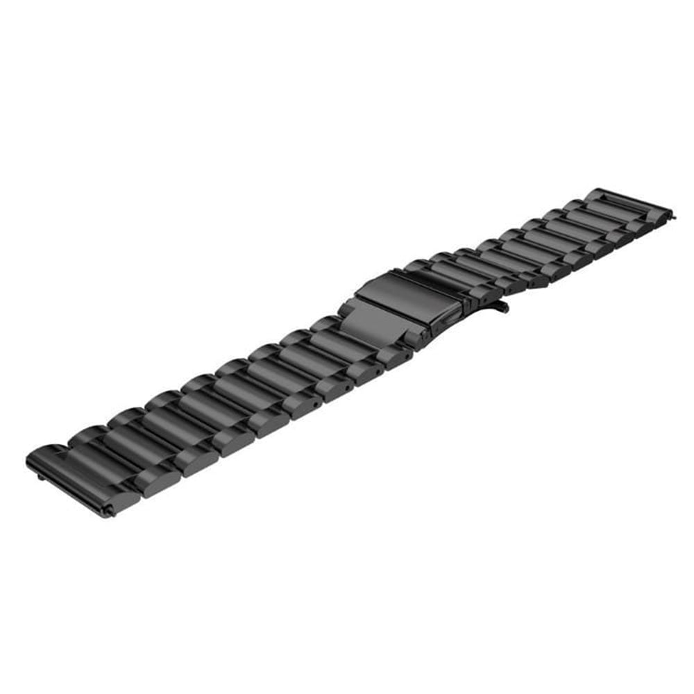 Techsuit W010 rem til Huawei Watch / Garmin Watch Series, 18mm, Sort