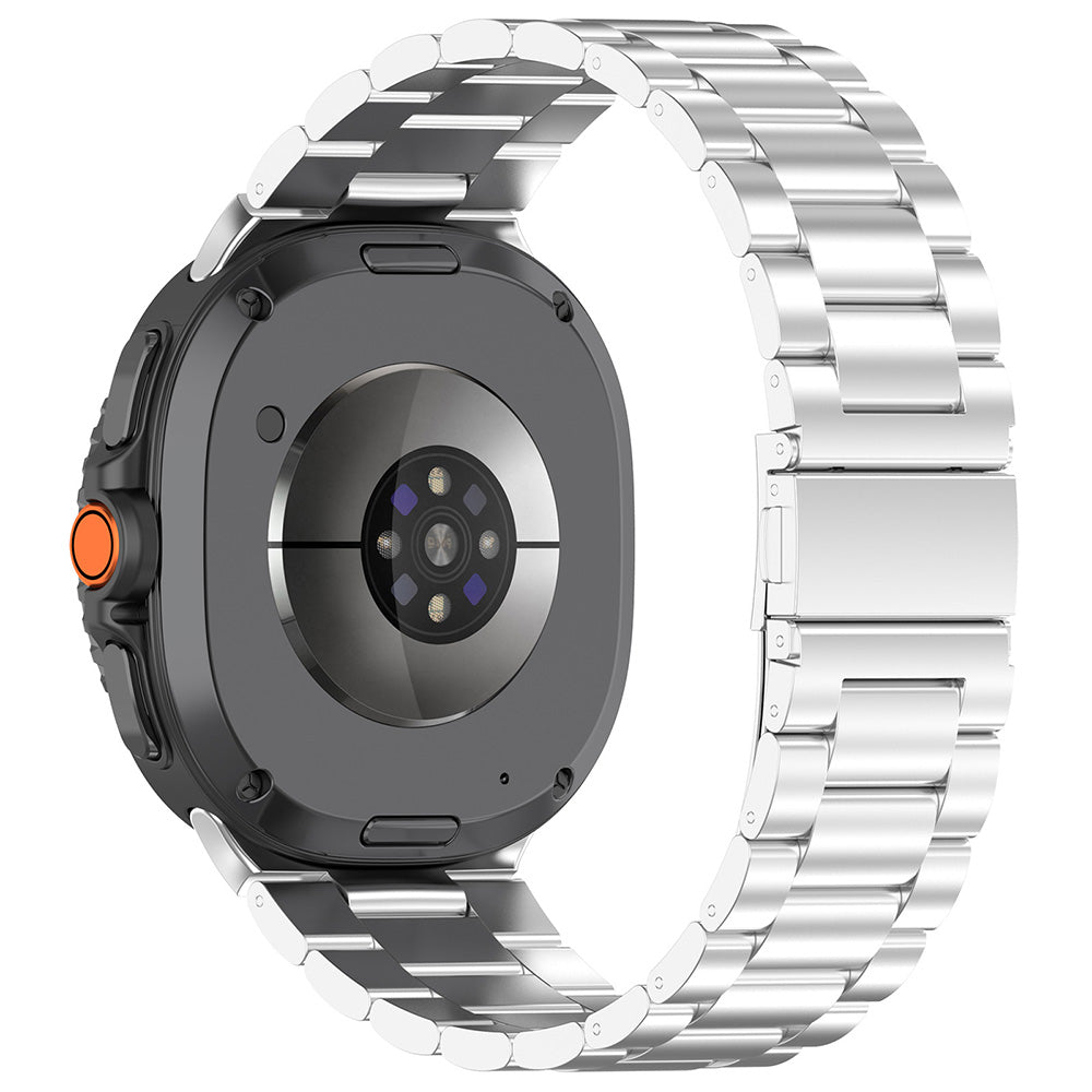 Techsuit W010 rem til Samsung Galaxy Watch8 / Watch8 Classic Series, Sølvfarvet