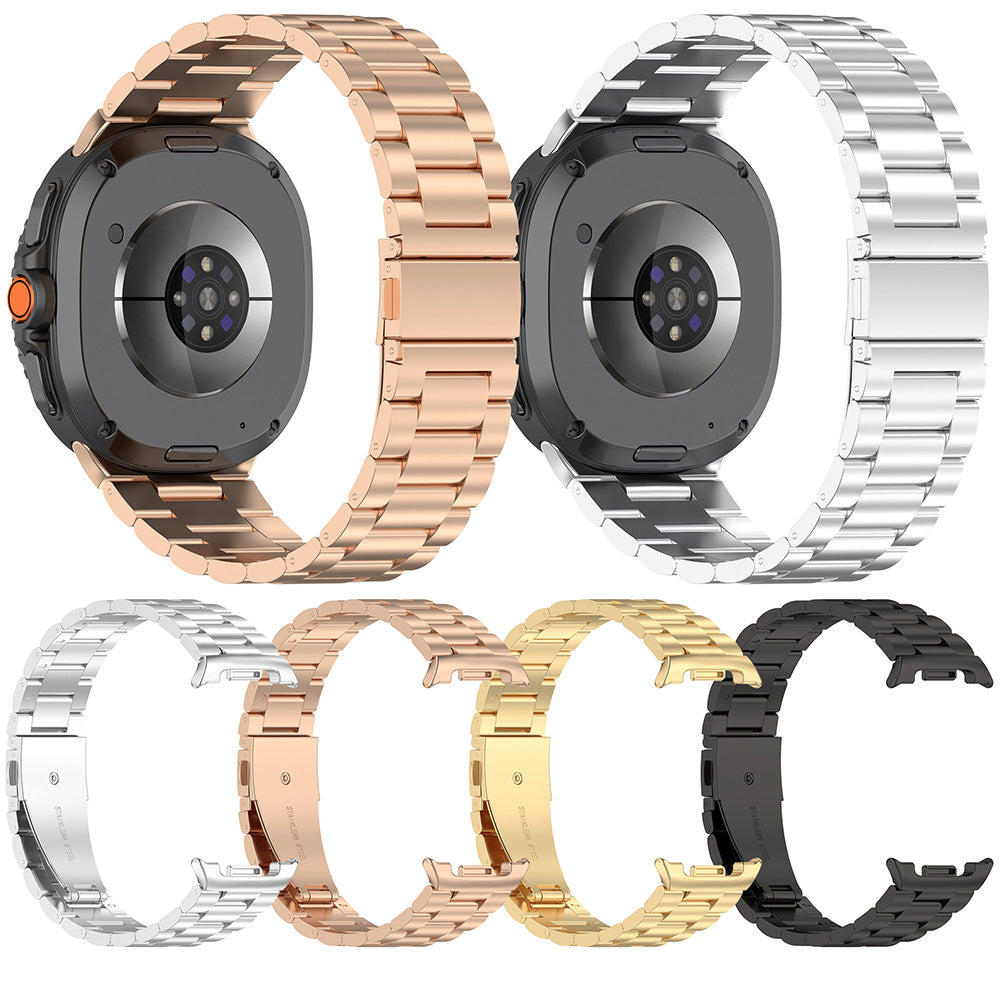 Techsuit W010 rem til Samsung Galaxy Watch8 / Watch8 Classic Series, Sølvfarvet