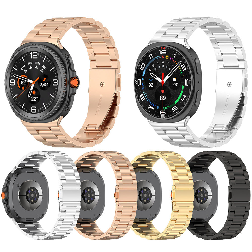 Techsuit W010 rem til Samsung Galaxy Watch8 / Watch8 Classic Series, Guld