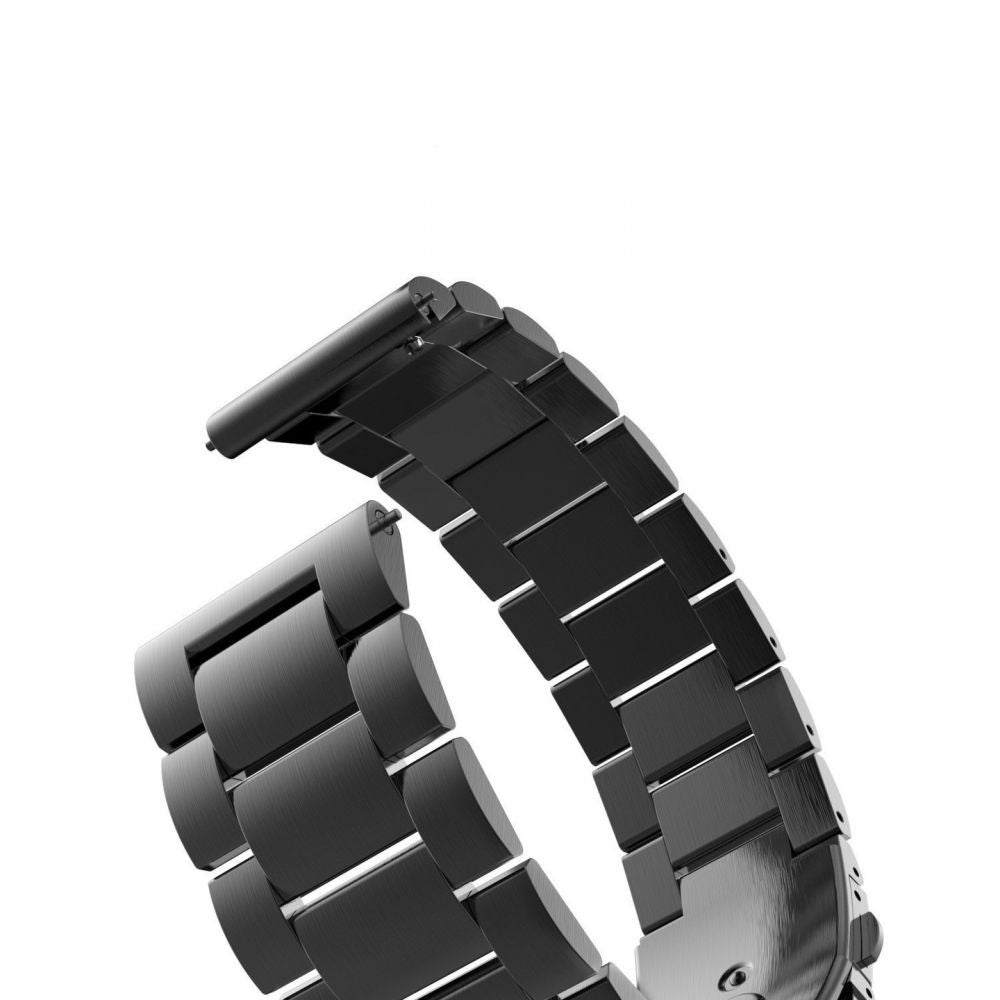 Techsuit W010 rem til Samsung Galaxy Watch / Huawei Watch Series, 20mm, Gylden