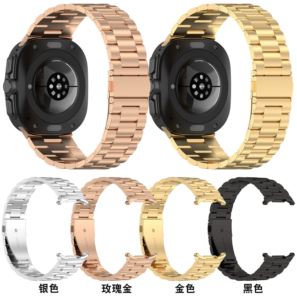 Techsuit W010 rem til Samsung Galaxy Watch Ultra, Guld