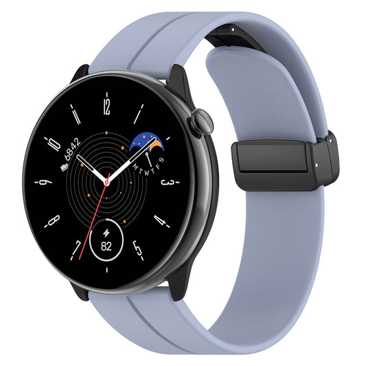 Techsuit W011 rem til Huawei Watch / Garmin Watch Series, 18mm, Blå