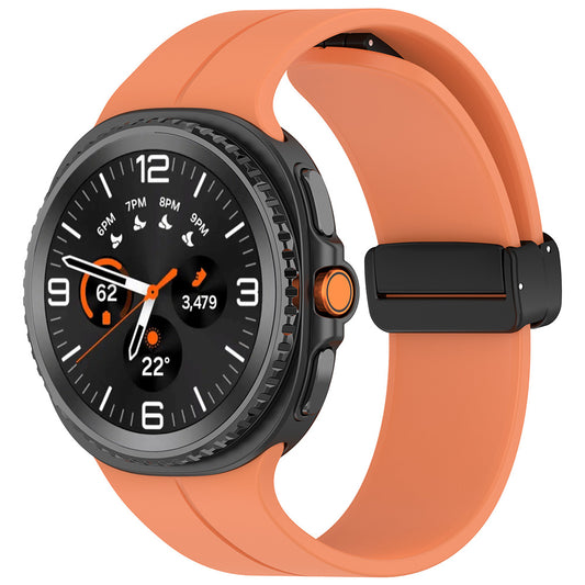 Techsuit W011 rem til Samsung Galaxy Watch 8 Classic / Watch8 44mm / Watch 8 40mm, Orange
