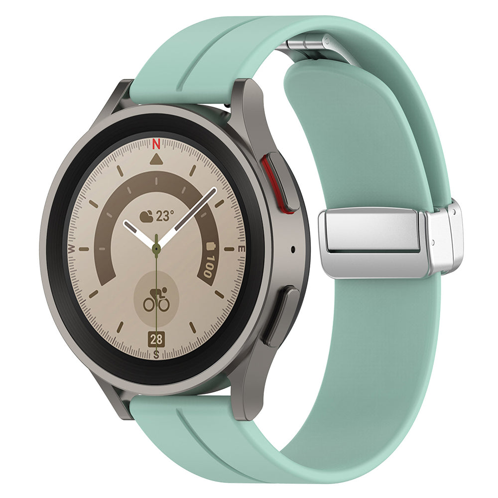 Techsuit W011 rem til Samsung Galaxy Watch / Huawei Watch Series, 20mm, Grøn.
