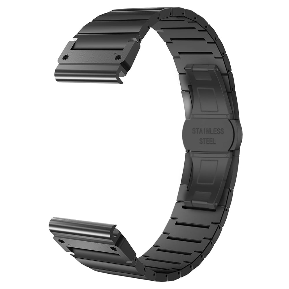 Techsuit W012 rem til Garmin Watch Fenix Series, 26mm, Sort