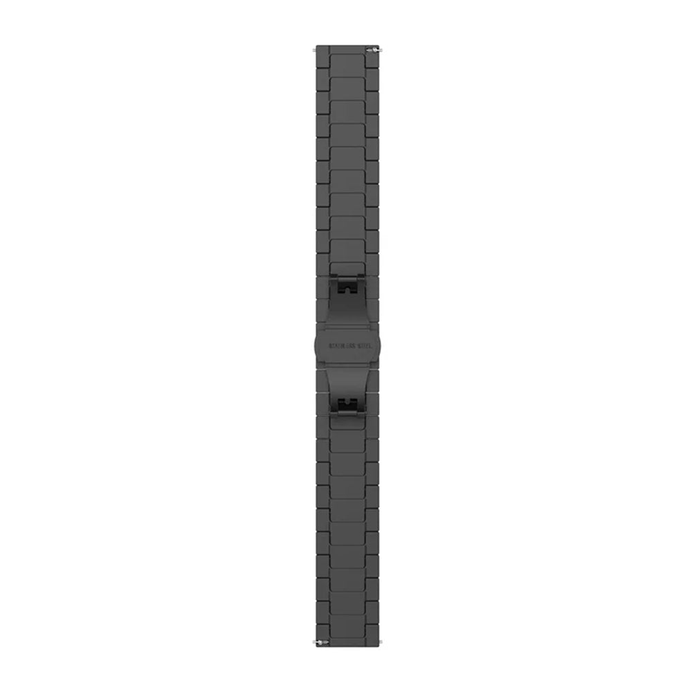 Techsuit W012 rem til Samsung Galaxy Watch / Huawei Watch Series, 20mm, Sort