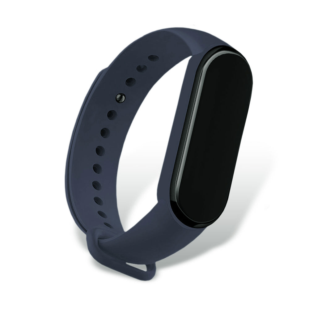 Techsuit W013 rem til Xiaomi Band / Amazfit Band Series, Mørkeblå