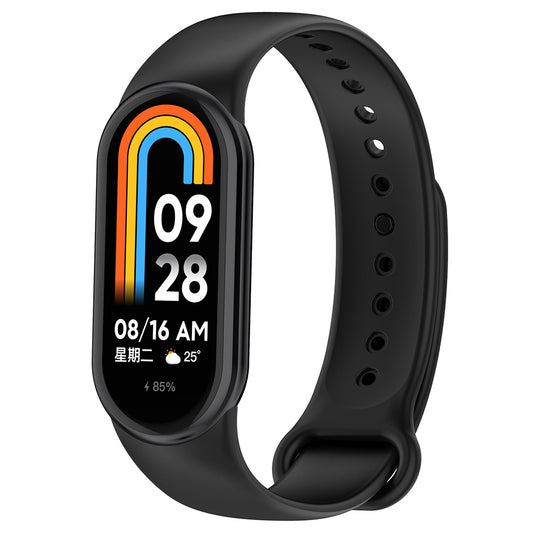 Techsuit W014 rem til Xiaomi Smart Band 9 / 8, Sort