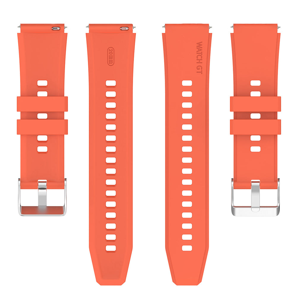 Techsuit W026 rem til Huawei Watch / Xiaomi Watch Series, 22mm, Orange
