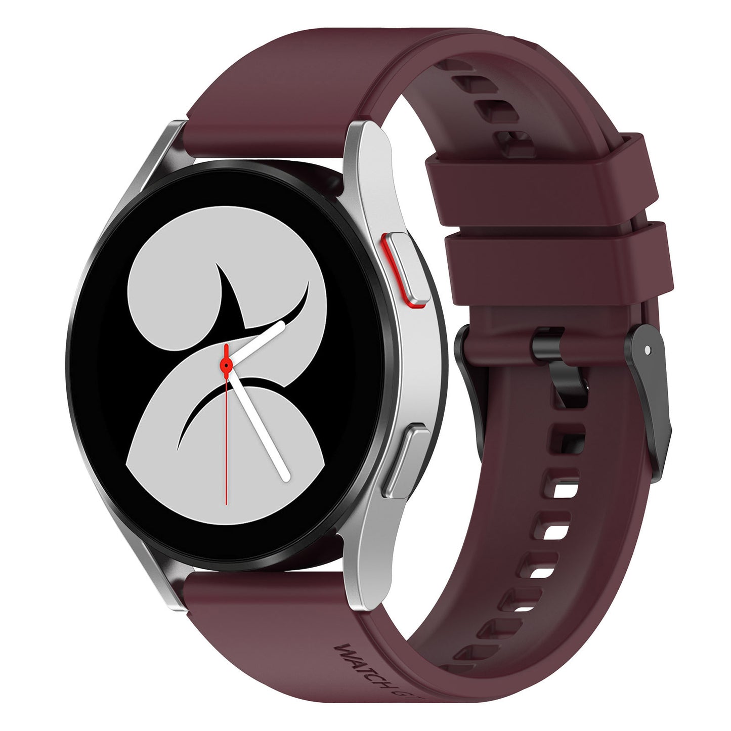 Techsuit W026 Strap for Huawei Watch / Xiaomi Watch Series, 22mm, Burgundy