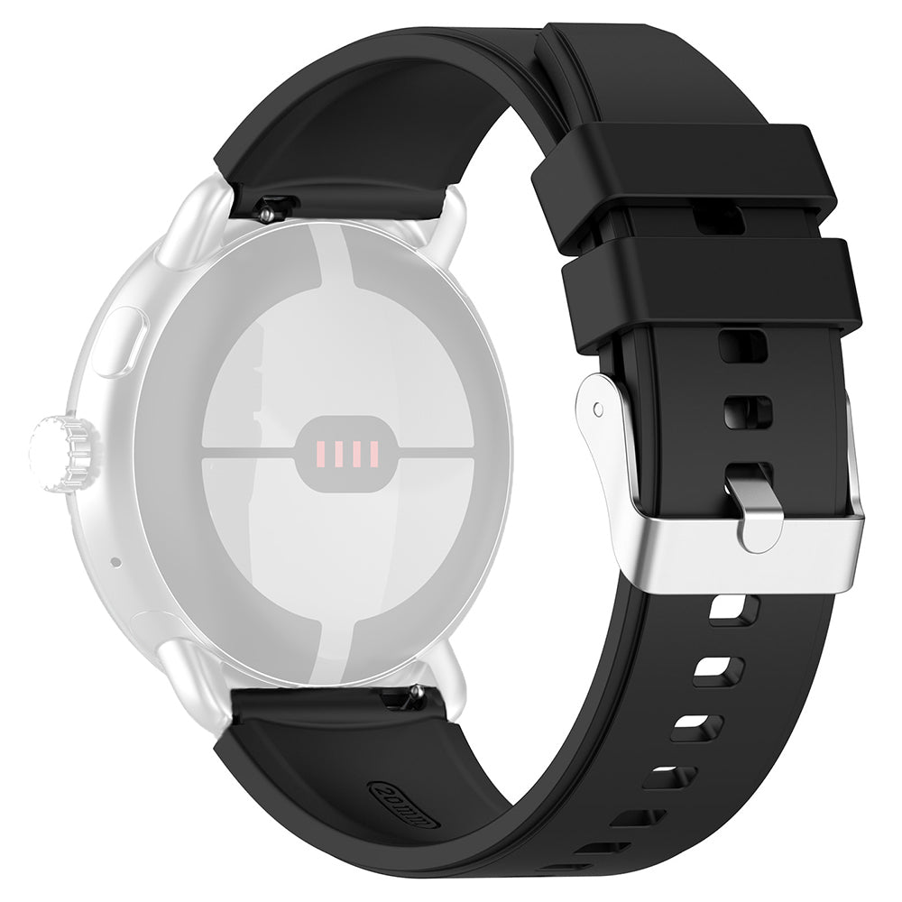 Techsuit W026 Strap for Samsung Galaxy Watch / Huawei Watch Series, 20mm, Black