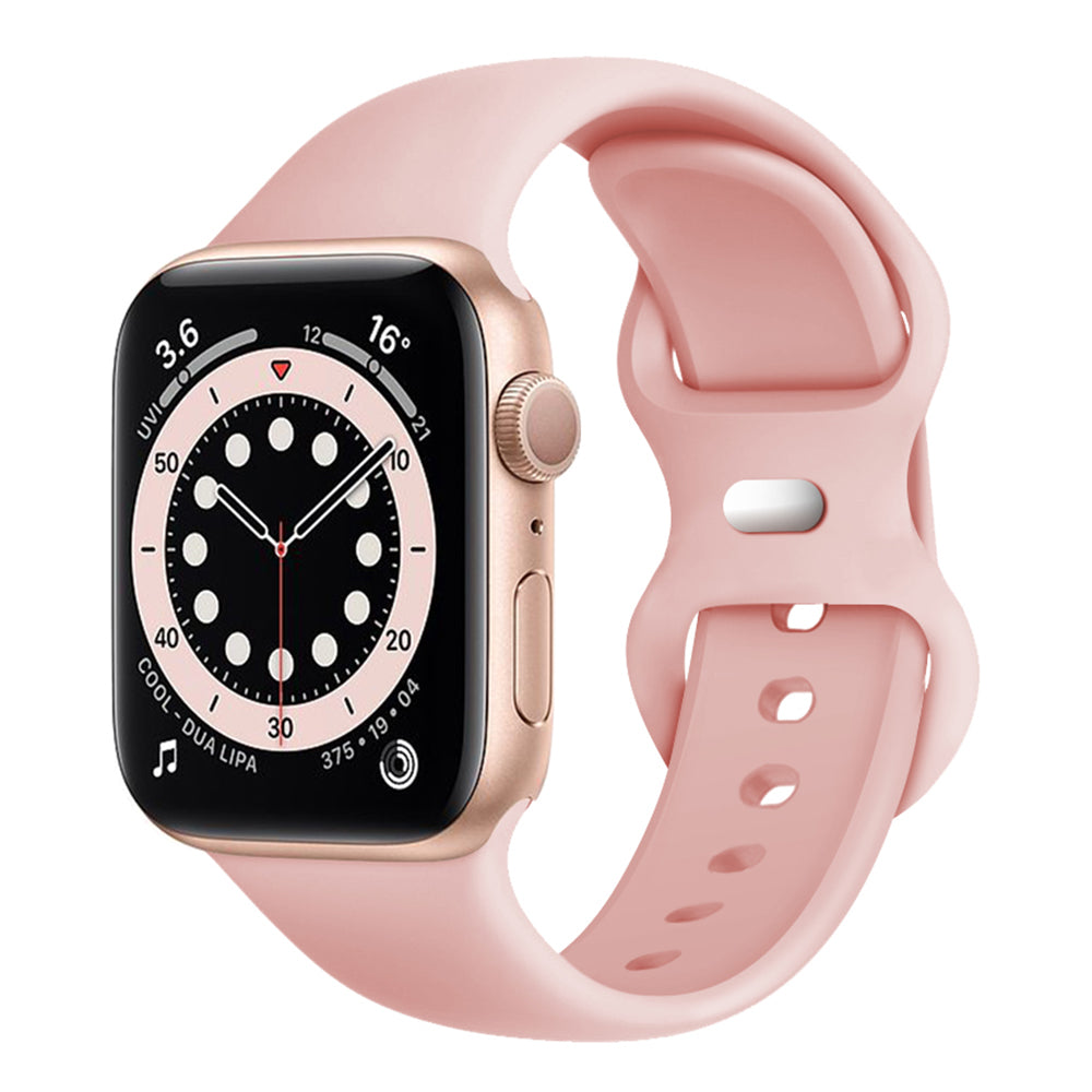Techsuit W031 rem til Apple Watch 42mm / 41mm / 40mm / 38mm serien, Lys Rosa