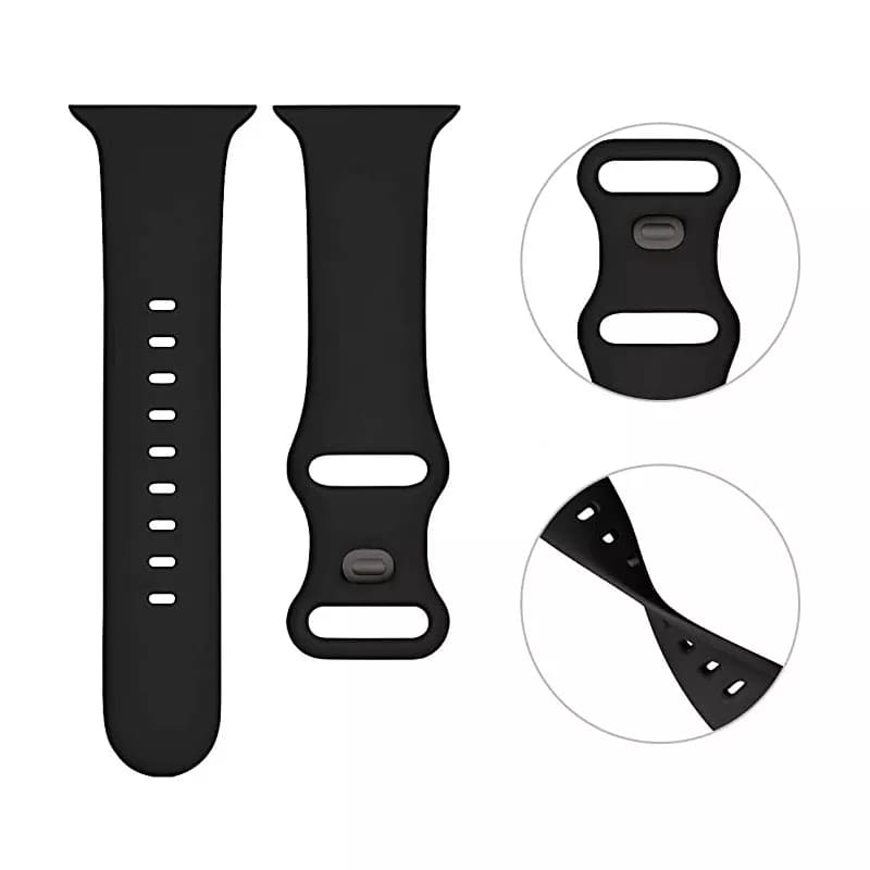 Techsuit W031 rem til Apple Watch 49mm / 46mm / 45mm / 44mm / 42mm serien, Lys Rosa