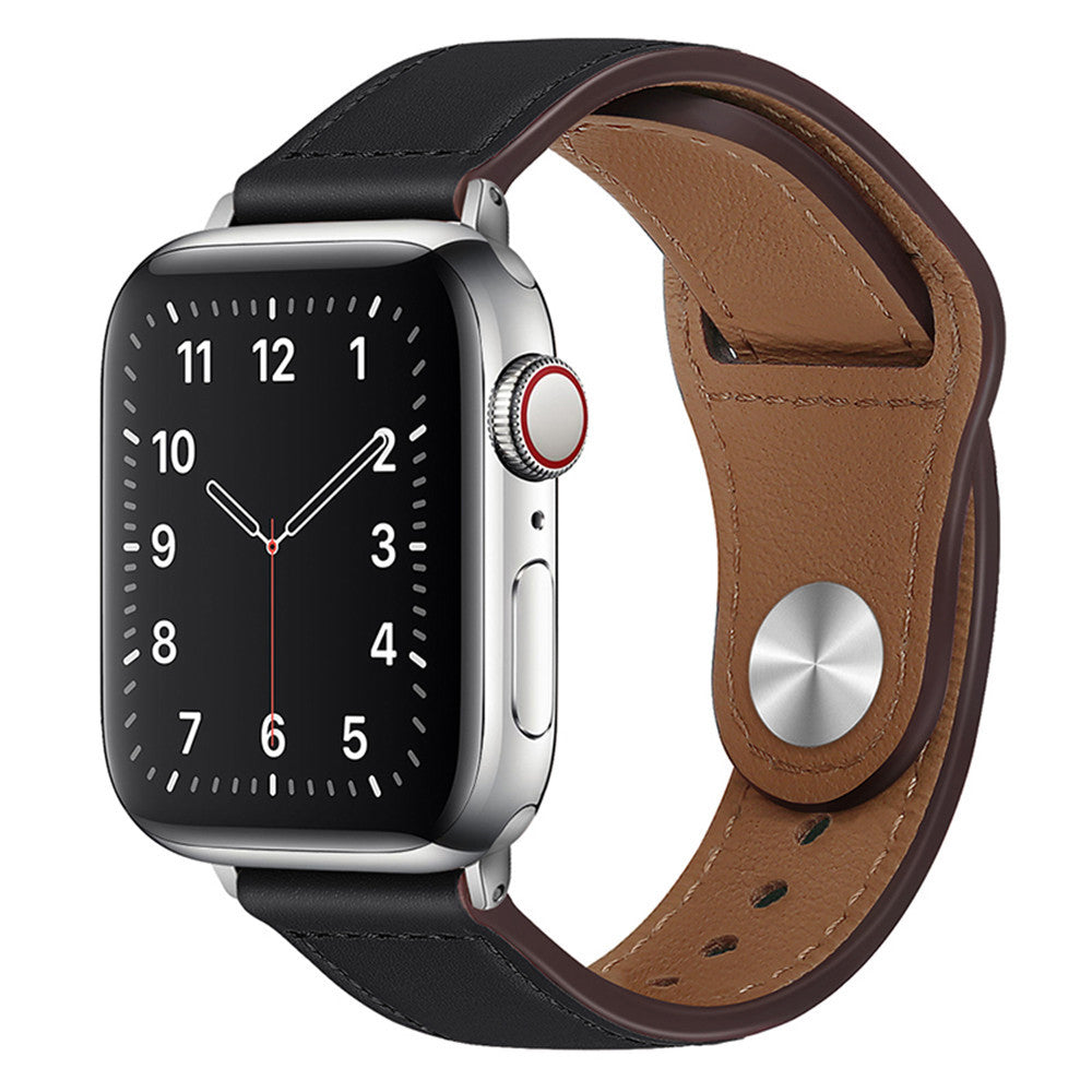 Techsuit W033 rem til Apple Watch 42mm / 41mm / 40mm / 38mm serien, Sort