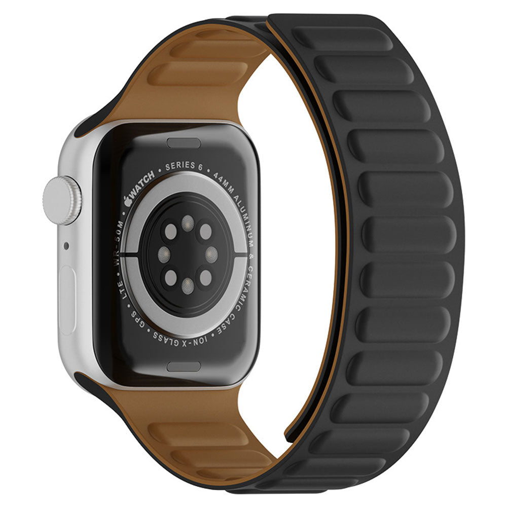 Techsuit W035 Strap for Apple Watch 49mm / 46mm / 45mm / 44mm / 42mm Series, Black