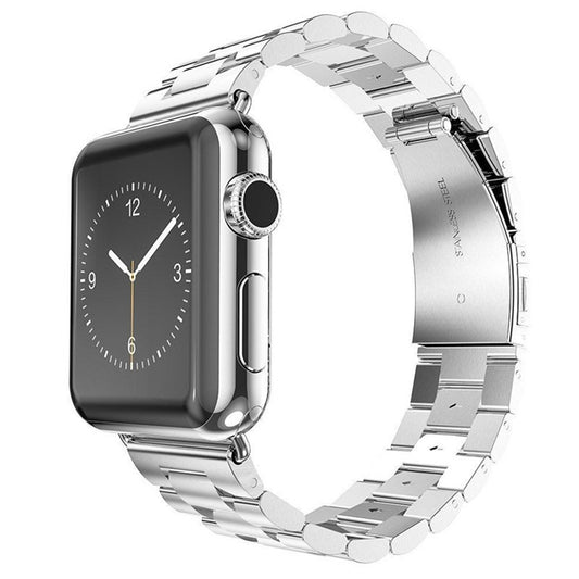 Techsuit W036 rem til Apple Watch 49mm / 46mm / 45mm / 44mm / 42mm serien, Sølvfarvet