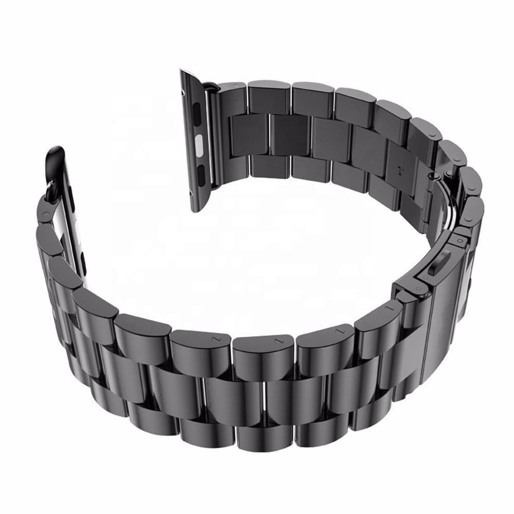 Techsuit W036 rem til Apple Watch 49mm / 46mm / 45mm / 44mm / 42mm serien, Sort