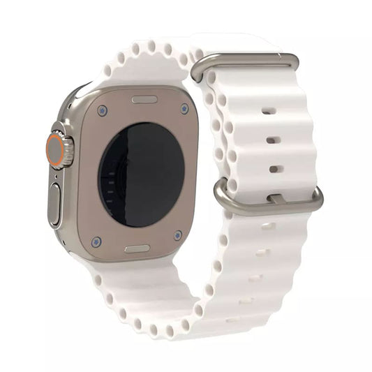 Techsuit W038 rem til Apple Watch 42mm / 41mm / 40mm / 38mm serien, Hvid