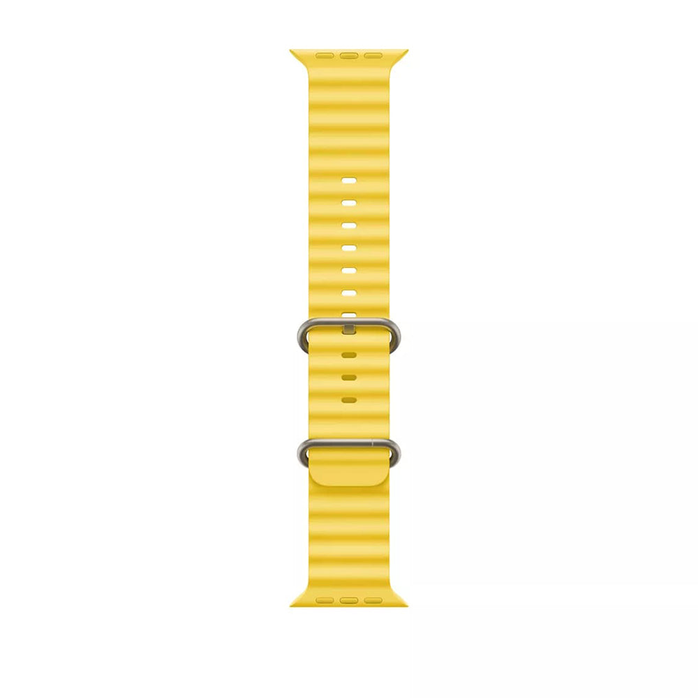 Techsuit W038 rem til Apple Watch 42mm / 41mm / 40mm / 38mm serien, Gul