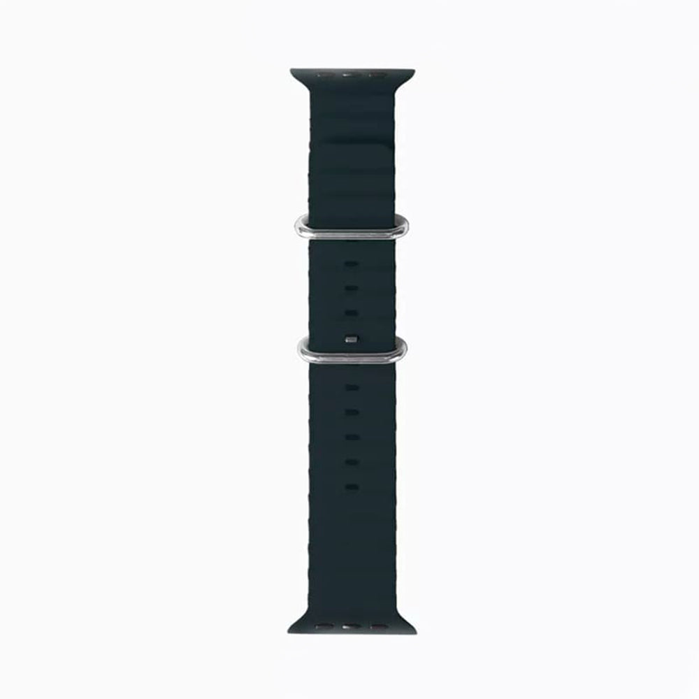 Techsuit W038 rem til Apple Watch 42mm / 41mm / 40mm / 38mm serien, Sort