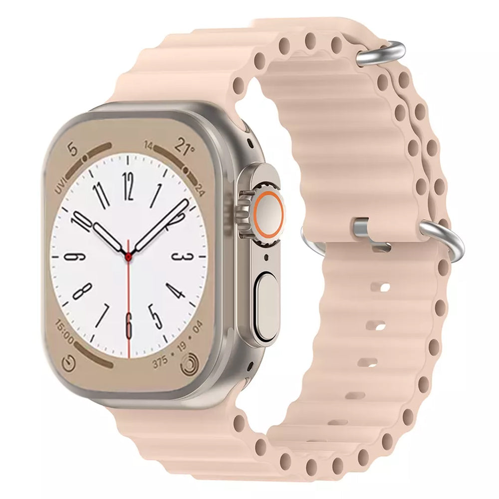 Techsuit W038 Strap for Apple Watch 49mm / 46mm / 45mm / 44mm / 42mm Series, Pink