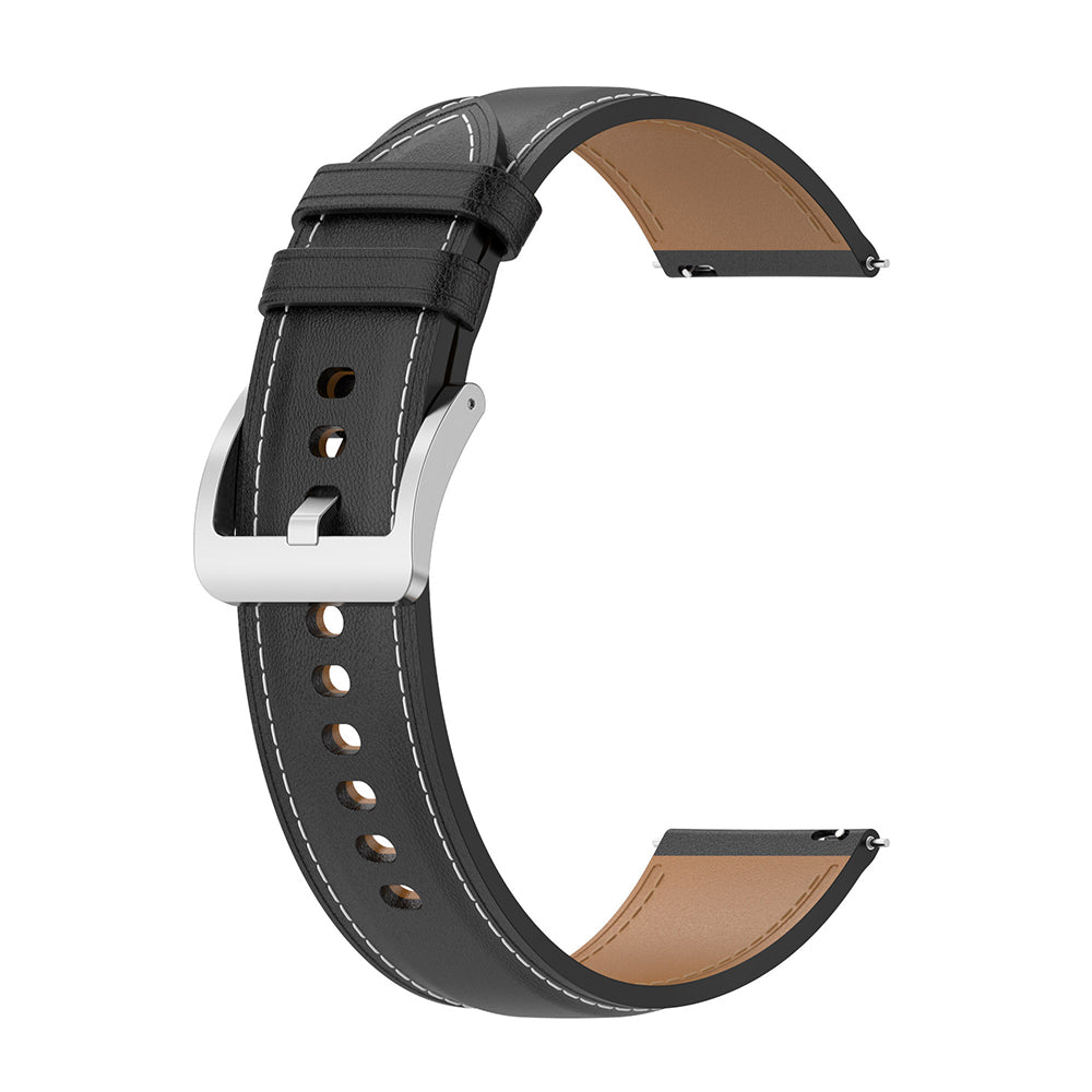 Techsuit W048 rem til Huawei Watch / Xiaomi Watch Series, 22mm, Sort