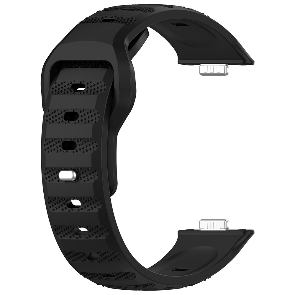 Techsuit W050 rem til Huawei Watch Fit 5 Pro / Fit 5 / Fit 4 Pro / Fit 4 / Fit 3, Sort