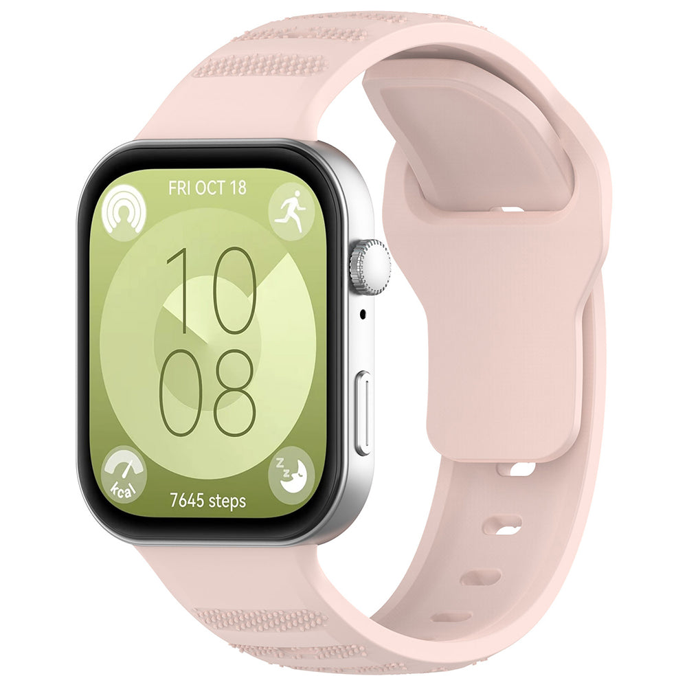 Techsuit W050 rem til Huawei Watch Fit 4 Pro / Fit 4 / Fit 3, Pink