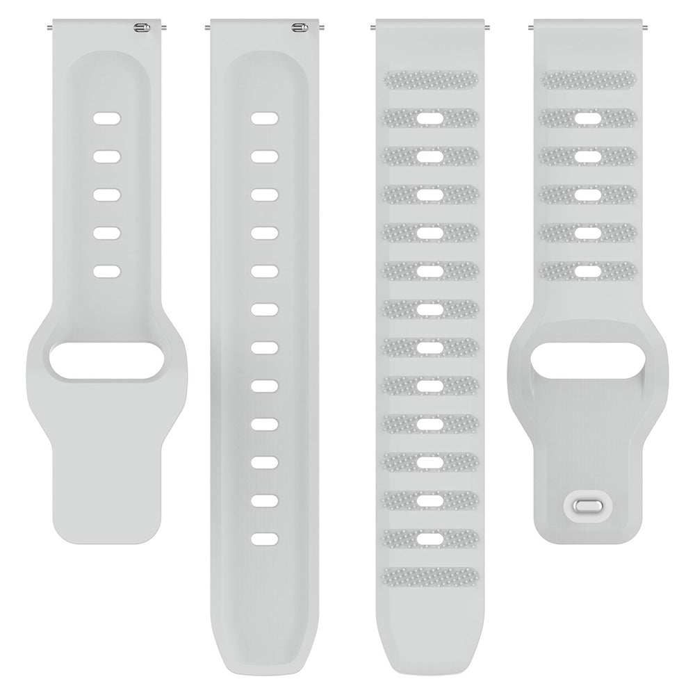 Techsuit W050 rem til Huawei Watch / Xiaomi Watch Series, 22mm, Grå