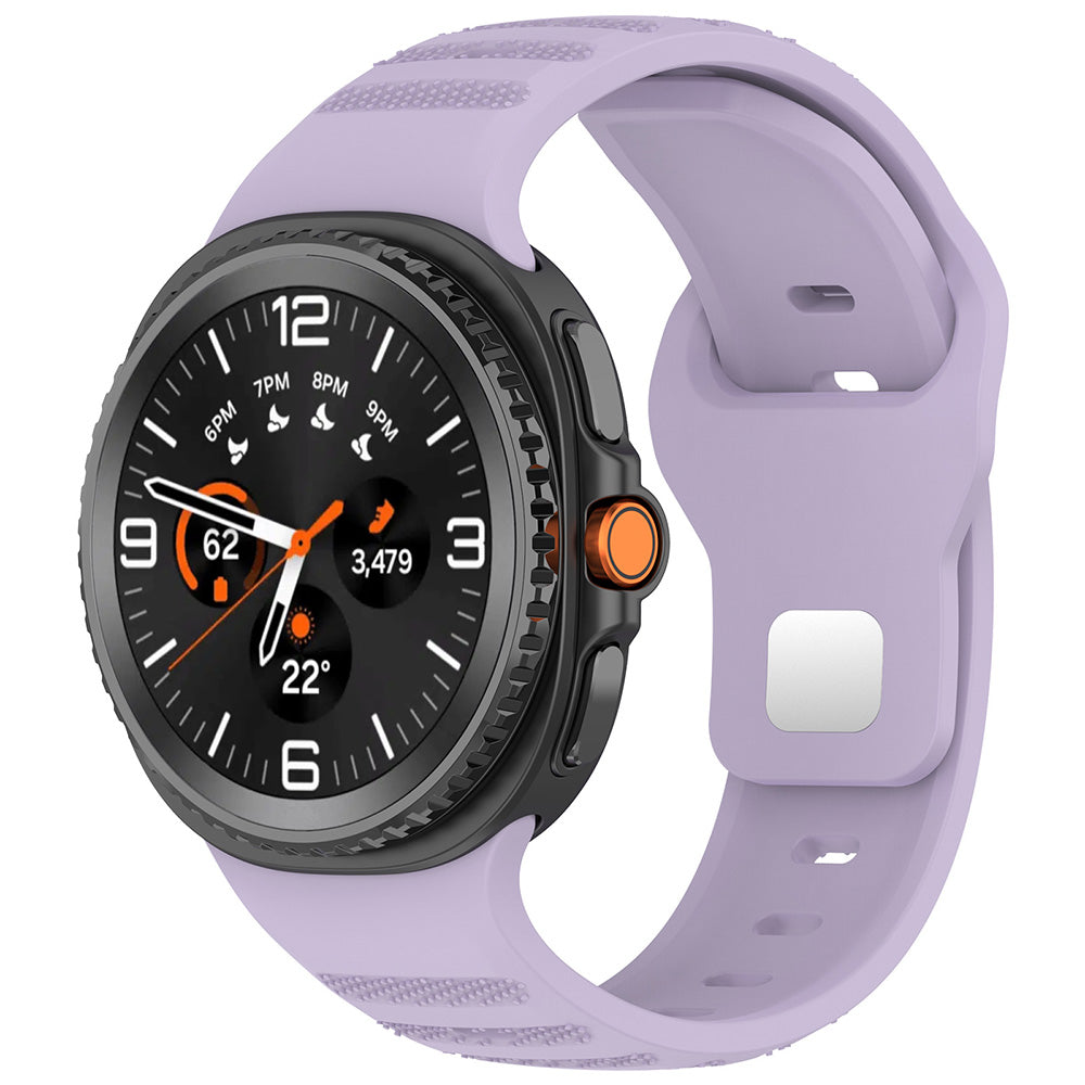 Techsuit W050 rem til Samsung Galaxy Watch 8 Classic / Watch8 44mm / Watch 8 40mm, Lilla