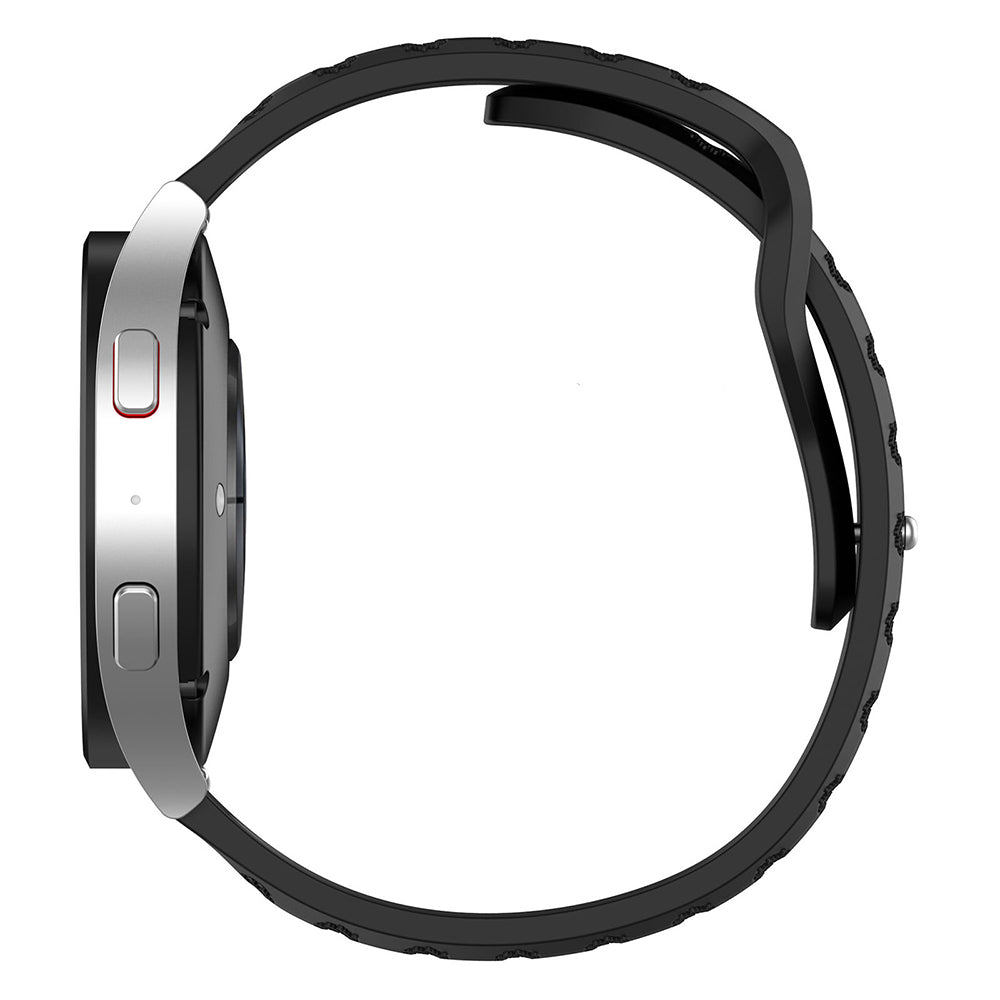 Techsuit W050 rem til Samsung Galaxy Watch / Huawei Watch Series, 20mm, Blå