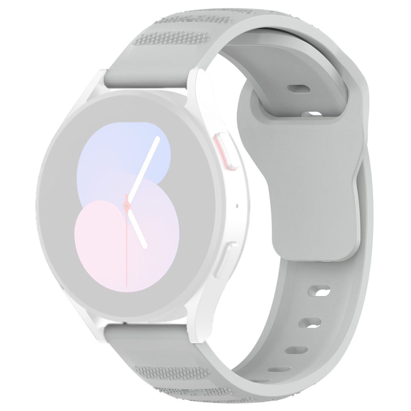 Techsuit W050 rem til Samsung Galaxy Watch / Huawei Watch Series, 20mm, Grå