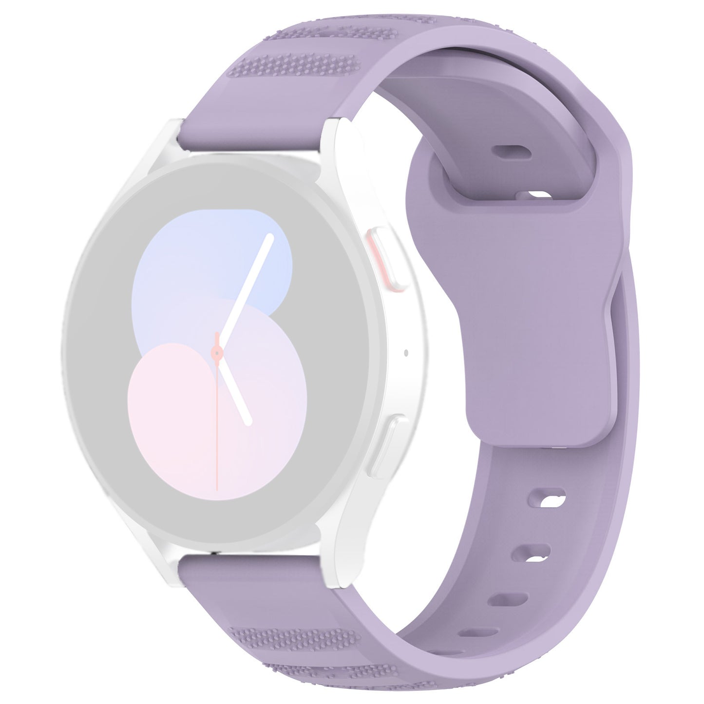 Techsuit W050 rem til Samsung Galaxy Watch / Huawei Watch Series, 20mm, Lilla