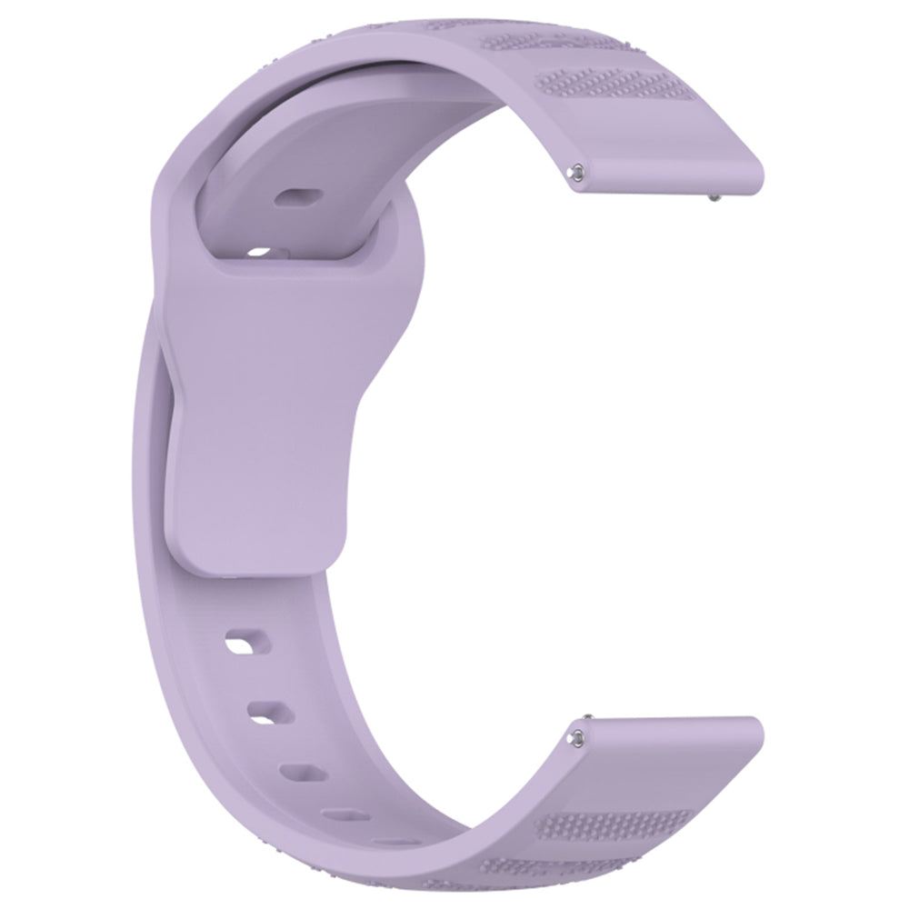 Techsuit W050 rem til Samsung Galaxy Watch / Huawei Watch Series, 20mm, Lilla