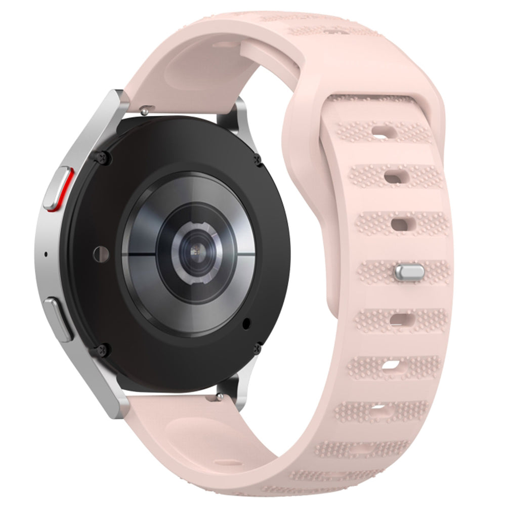 Techsuit W050 rem til Samsung Galaxy Watch / Huawei Watch Series, 20mm, Pink