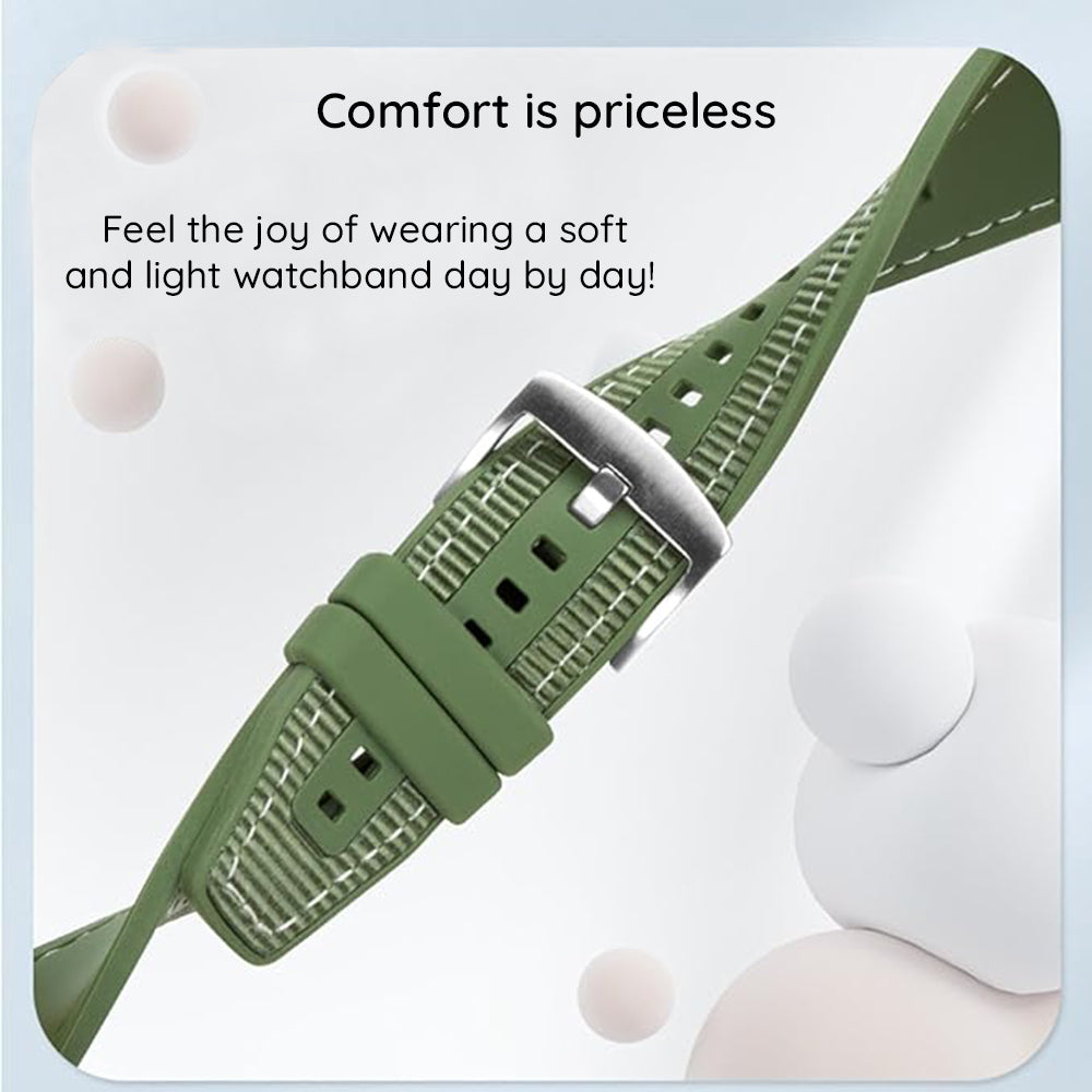 Techsuit W051 Strap for Apple Watch 49mm / 46mm / 45mm / 44mm / 42mm Series, Gray