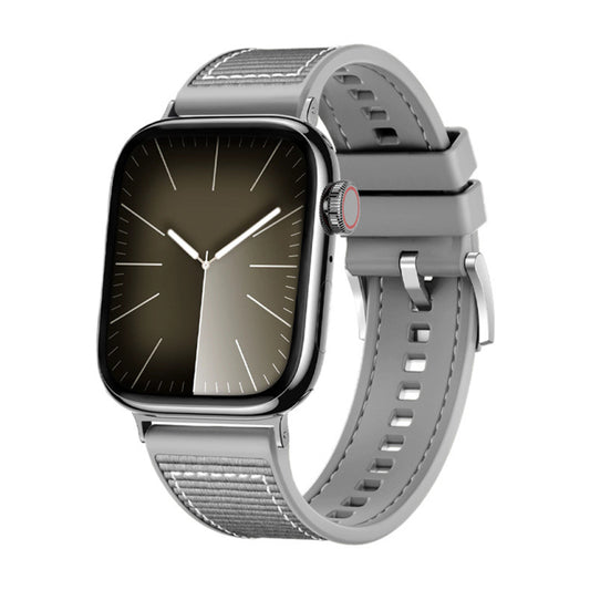 Techsuit W051 rem til Apple Watch 49mm / 46mm / 45mm / 44mm / 42mm serien, Grå