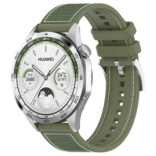 Techsuit W051 rem til Huawei Watch / Xiaomi Watch Series, 22mm, Grøn