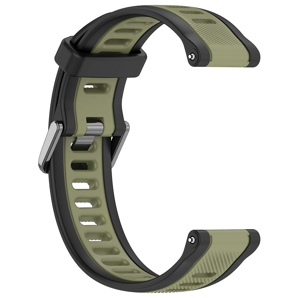 Techsuit W053 rem til Huawei Watch / Xiaomi Watch Series, 22mm, Kaki